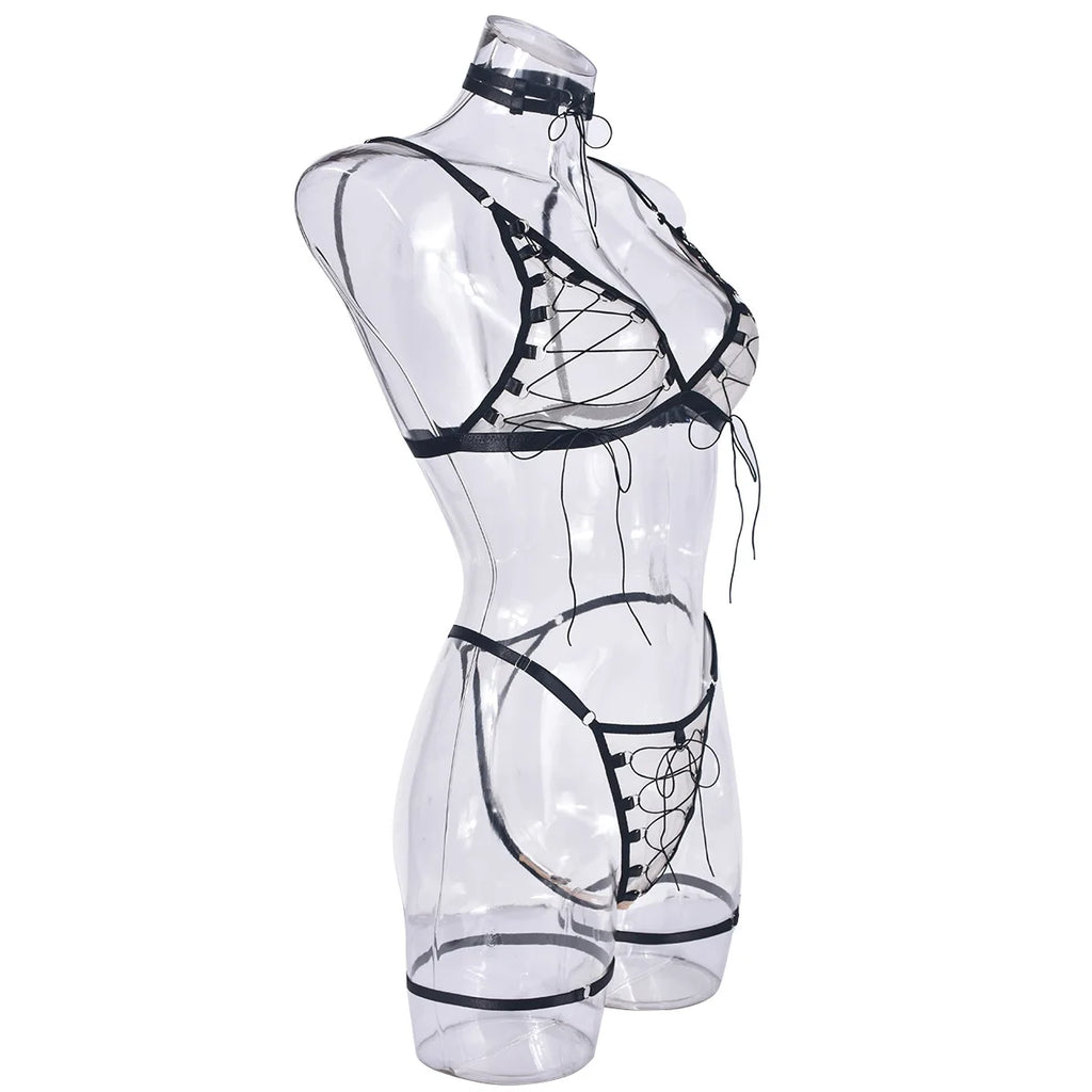 Erotic Woman Sexy Lingerie Sets Woman Underwear for Women Clothes Below See-through Lingeries Women Set Elegant Women's Sets