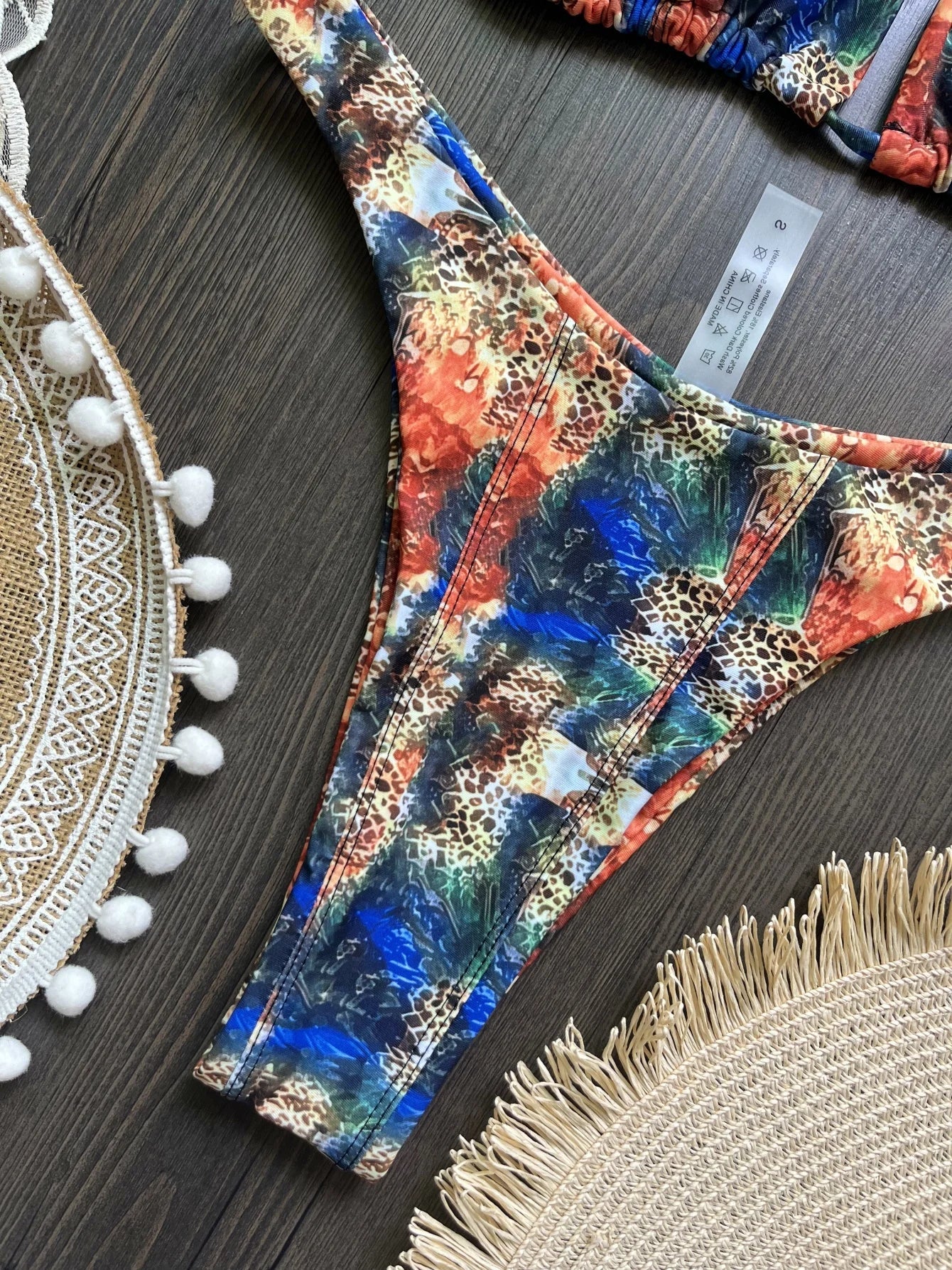 Micro Swimwear Sexy Women's swimsuit String Bikinis Brazilian Bikini Set Print Biquini Bathing Suit Swim Suit Beachwear