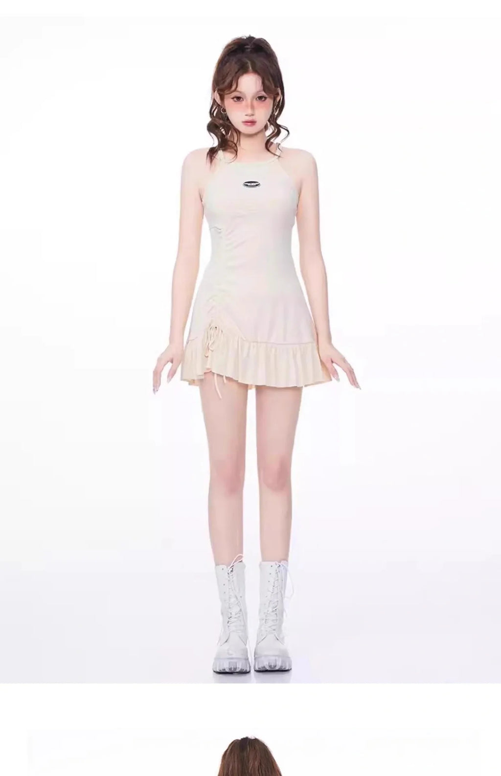 New Split Swimsuit for Women's Sports, American Style, Conservative, Meat Covering, Slimming, Vacation, Seaside Swimsuit