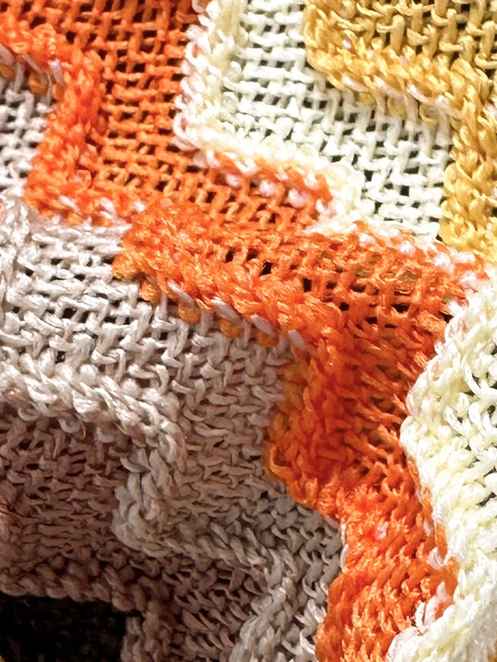 Crochet Striped High Leg Cut Brazilian Bikini Female Swimsuit Women Swimwear Two-pieces Bikini Set Bather Bathing Suit Swim Lady
