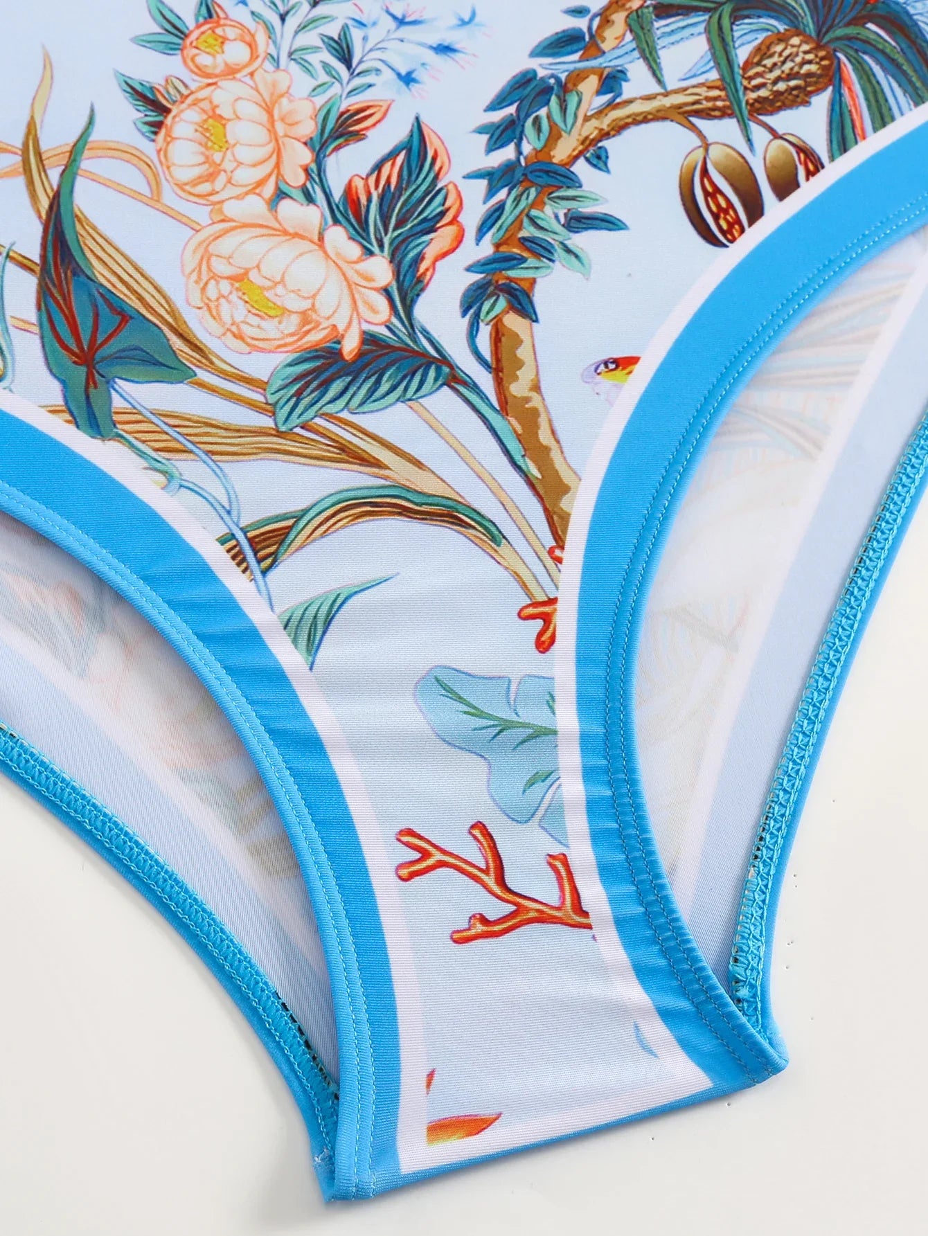 2026 Printed Strappy Swimsuit One Piece & Beach Dress Sexy Swimwear Women Bathing Swimming Swim Suit Female Padded Beachwear