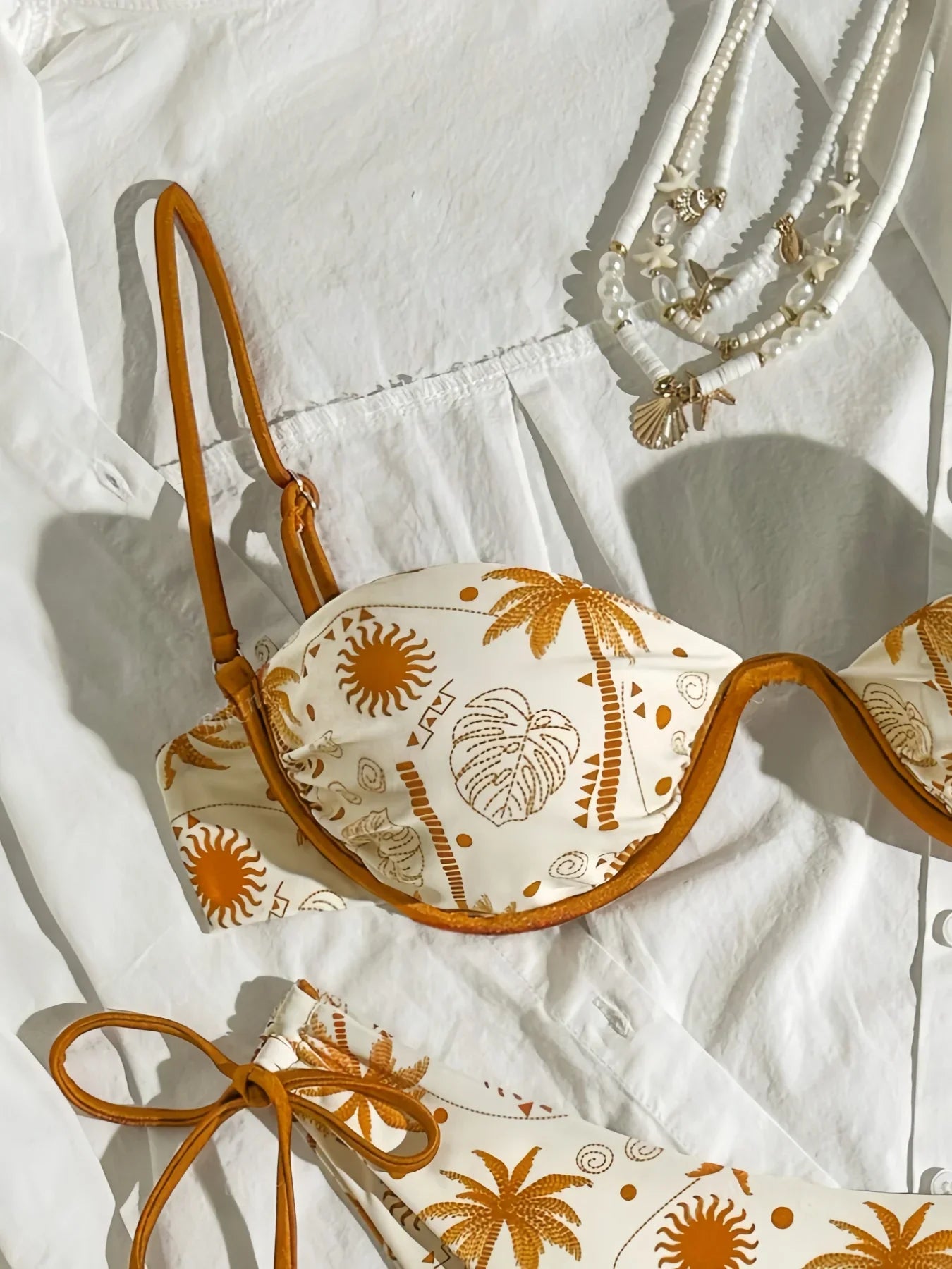 Strappy Underwire Bikinis 2026 Printed Swimwear Female Sexy Swimsuit Women Bathers Bathing Swimming Swim Suit Beachwear