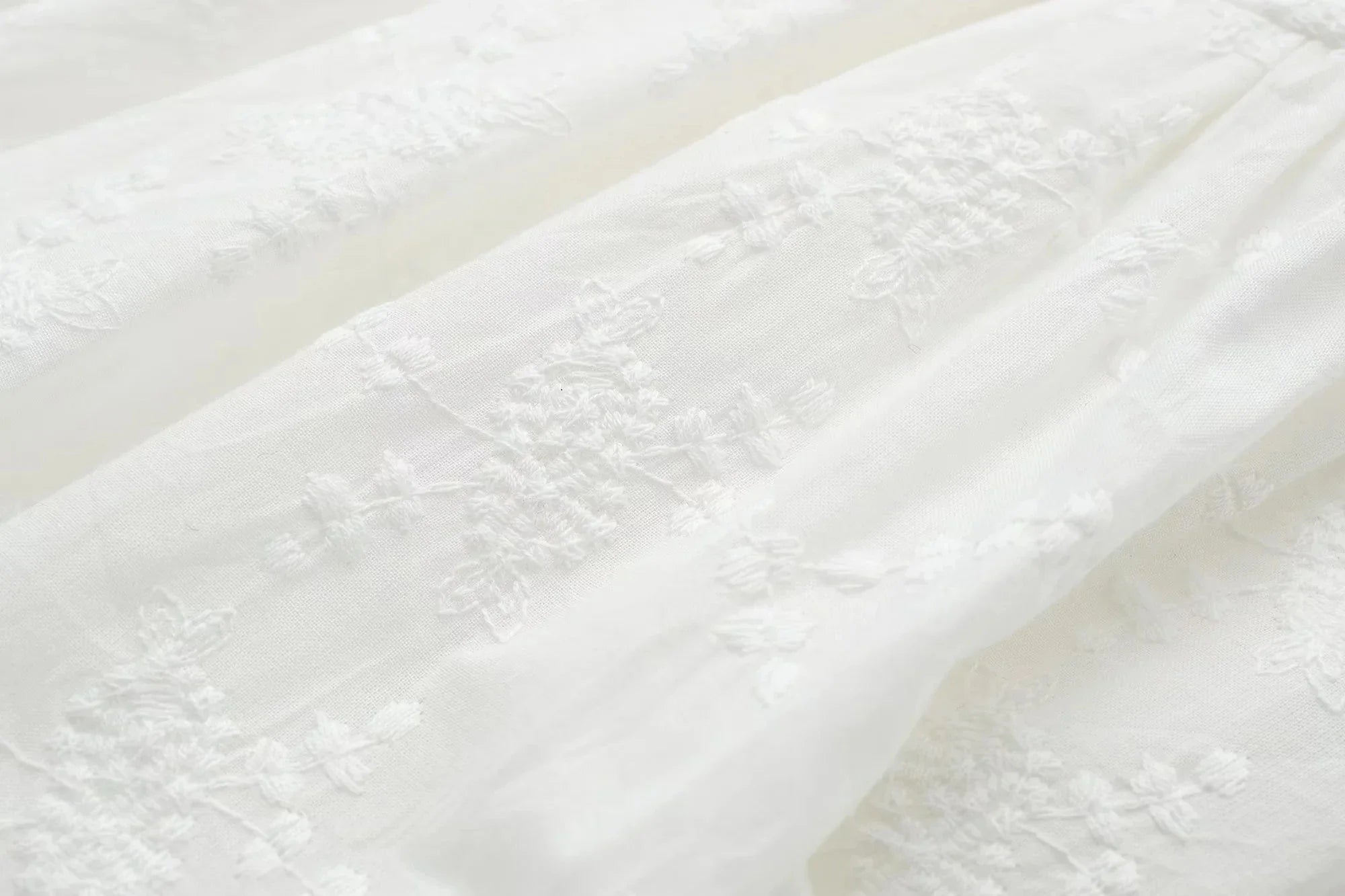 Foridol Button Bowknot Off Shoulder White Lace Mini Dress Summer Beach Embriodery Short Party Holiday Vestidos Smocked 2025