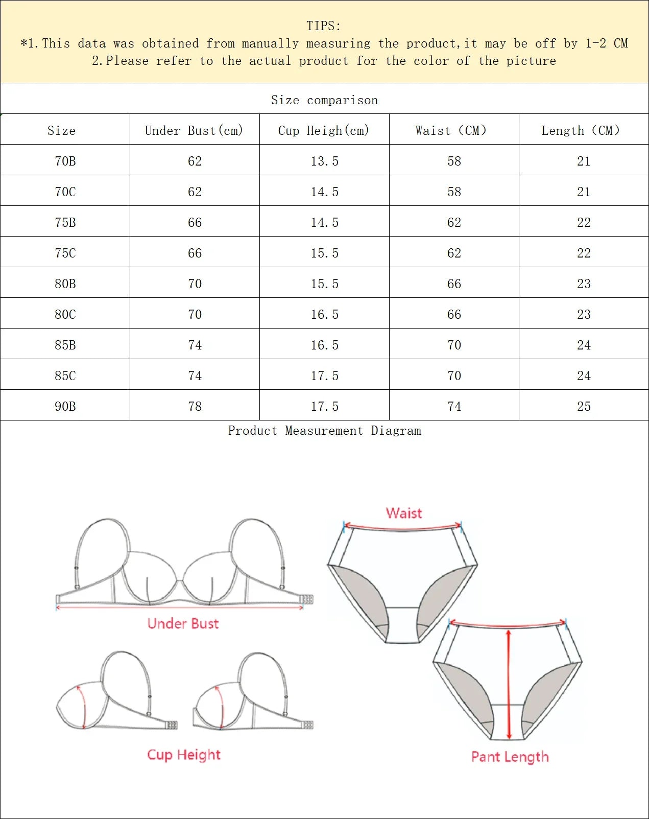 2 pieces of high-quality solid color lingerie set sexy gathering set red set comfortable to wear push up bra MR3504