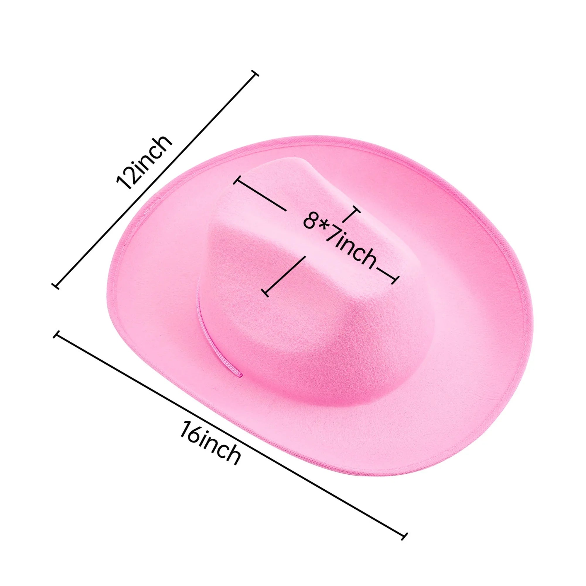 Women Men Cowboy Hat Classic Roll Up Brim Fedora Cowgirl Hat Western Retro Sun Cap Stage Performance Hat