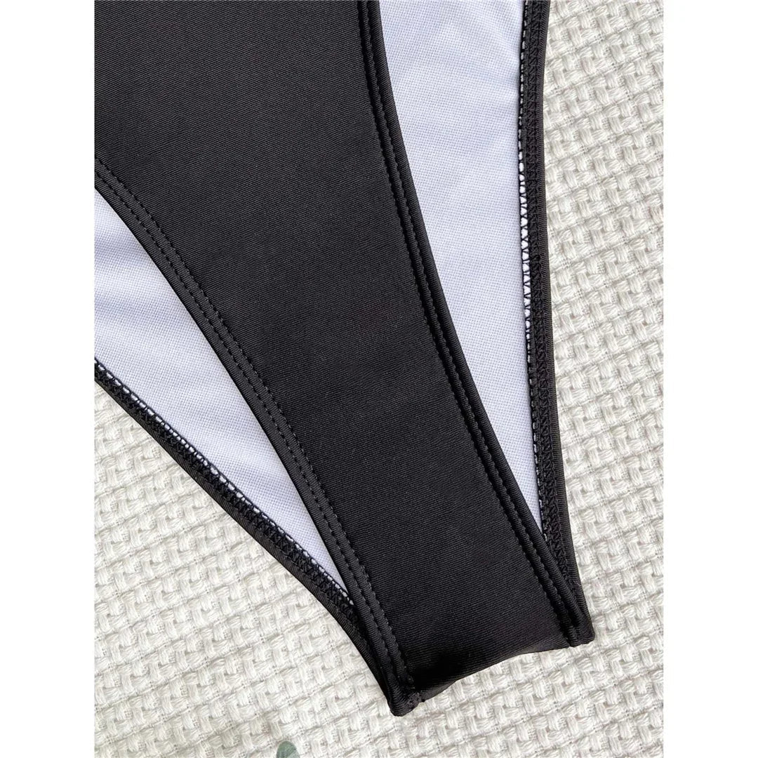 Scrunch Butt Swimsuits Deep V Neck Cross Backless One Piece Swimsuit Women Swimwear Female Monokini High Cut Bathing Suit Swim