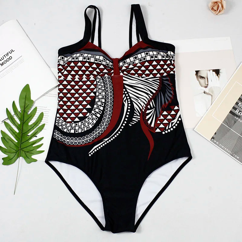 Swimwear Women  One Piece Swimsuit Push Up Sexy Bathing Suit Women Swimming for Beach Wear Monokini Plus Size Swimwear