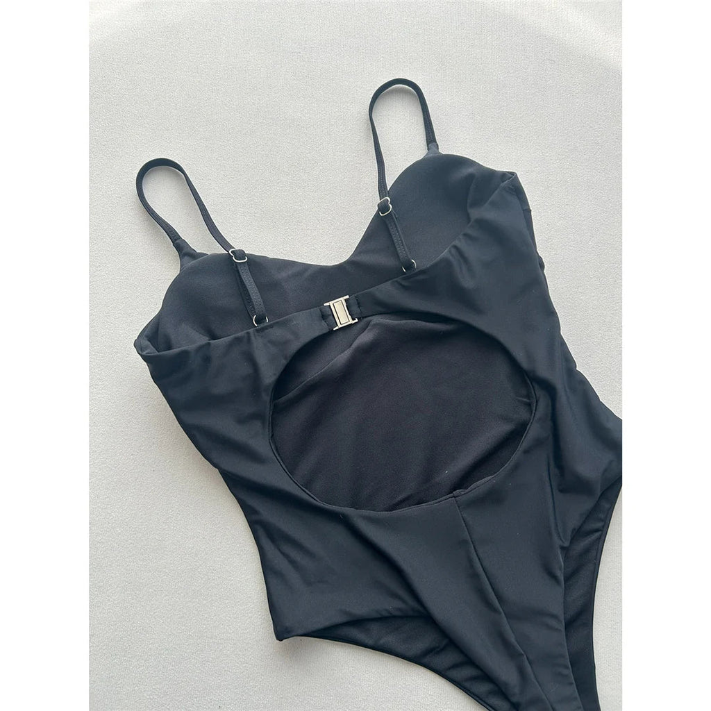Sexy Extreme String Mini Micro Thong Women Swimwear One Piece Swimsuit Female Underwired Backless Bather Bathing Suit Swim V7516