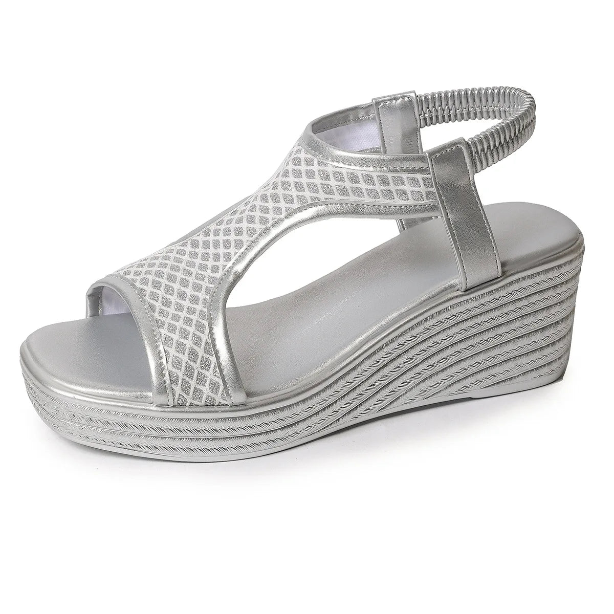 Summer 2026 Round Head Sexy Comfortable Non - Slip Casual Sandals Fashion Light Large Size Wedgeheel Sandals Women