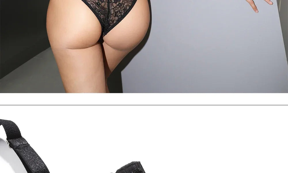 Sexy Leopard Bras Set Small Chest Winter Push Up Bralette Anti Sagging Wireless Lace Lingerie Lightweight Comfort Christmas Gift