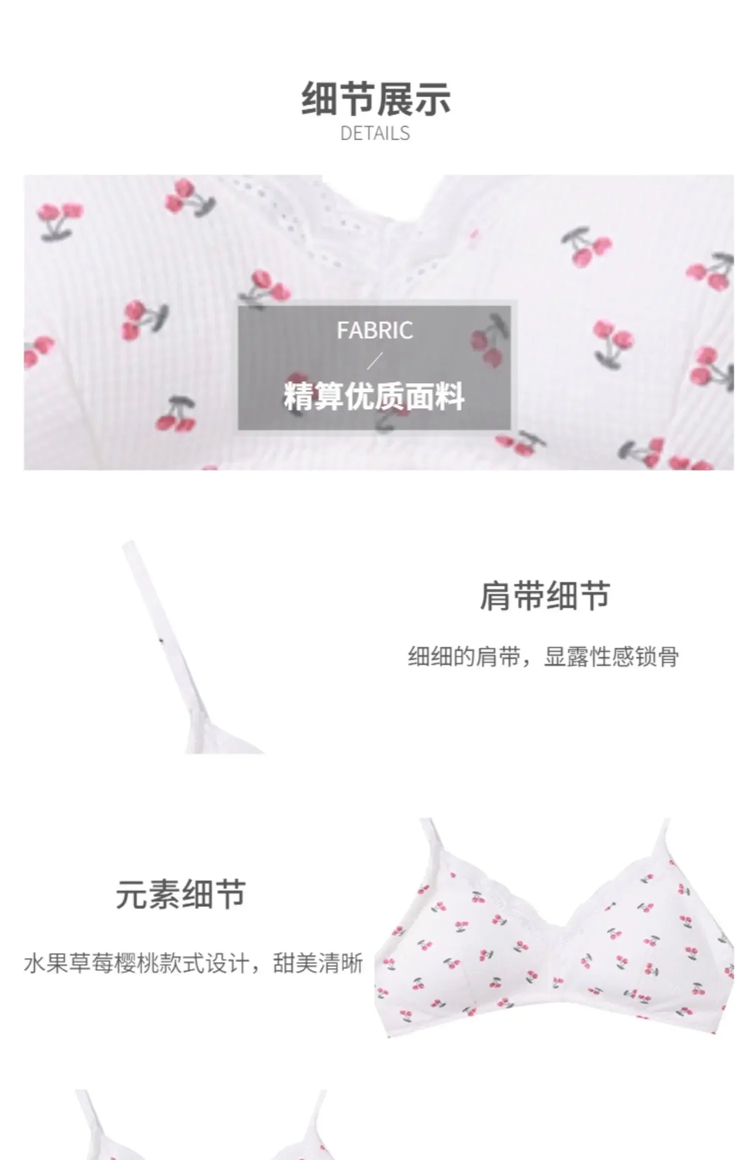 MOYISU Japanese Push Up Bra - Wireless Lace Bralette for Small Chest, Anti Sagging Comfort No Underwire Teens Slimming Lingerie