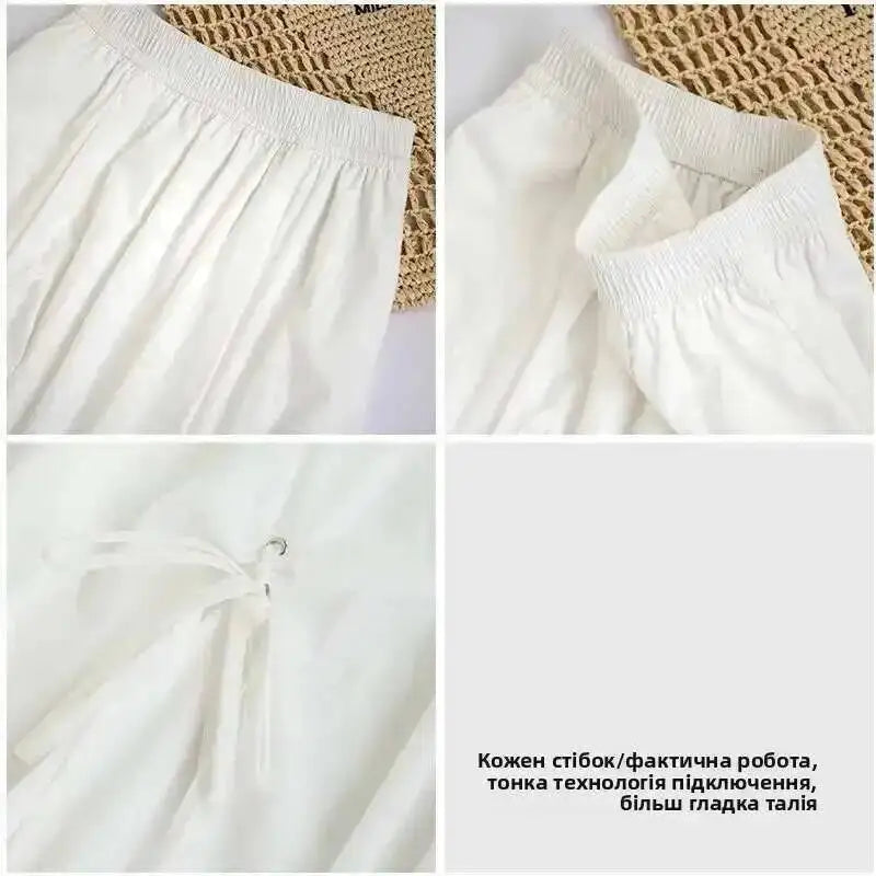 Versatile Knot Spring Summer F Skirt Ele Design Elastic Waist Skirt Sweet Aosphere Skirts For Ladies Fashion Women Skirts HSSZ