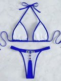 Extreme Mini Micro G String Bikini Leopard Diamond Bikini Women Swimsuit Female Swimwear Two Pieces Bikini Set Bathing Suit Swim