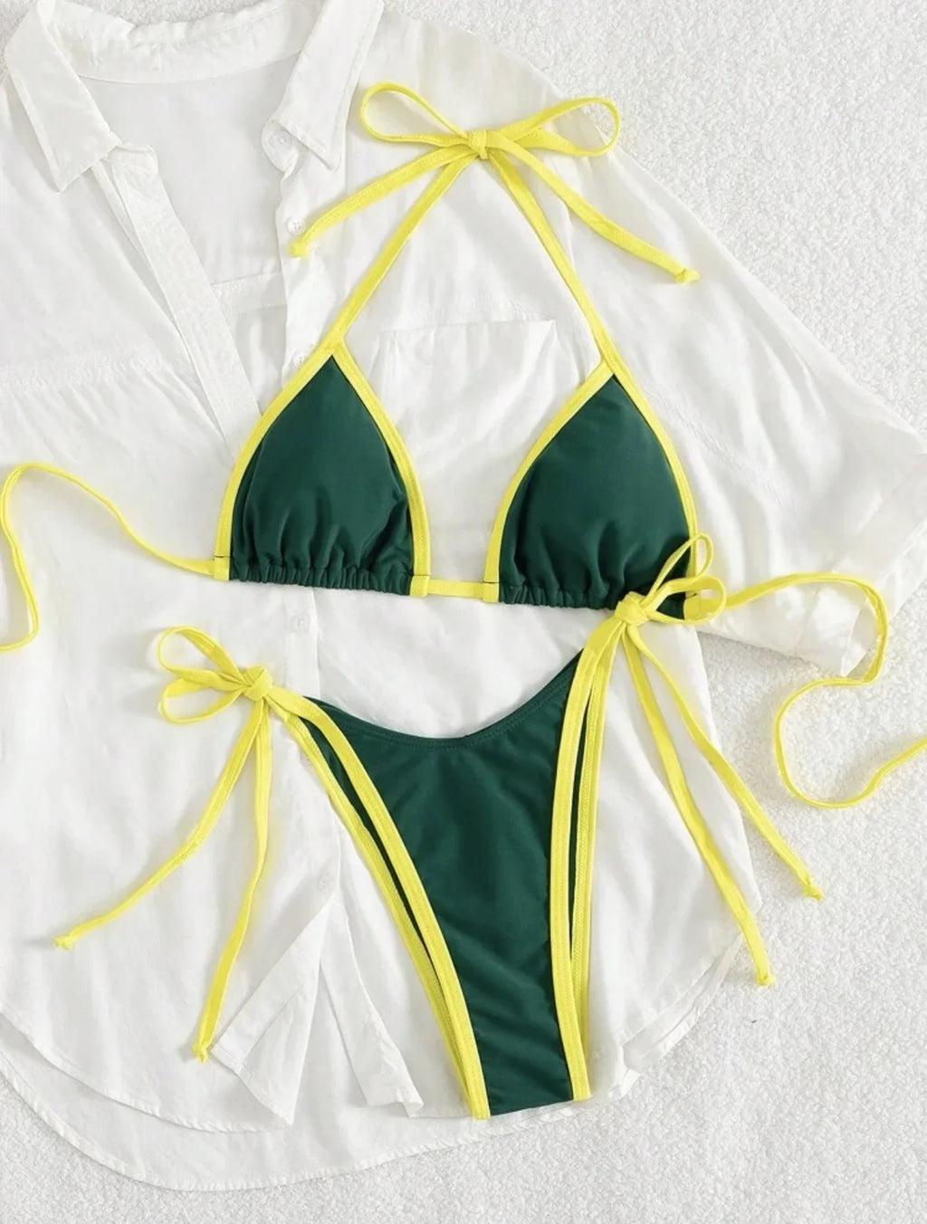 sexy string micro mini patchwork bikinis sets two pieces swimsuit thong Swimwear Biquini conjunto de bikini tankini beachwear