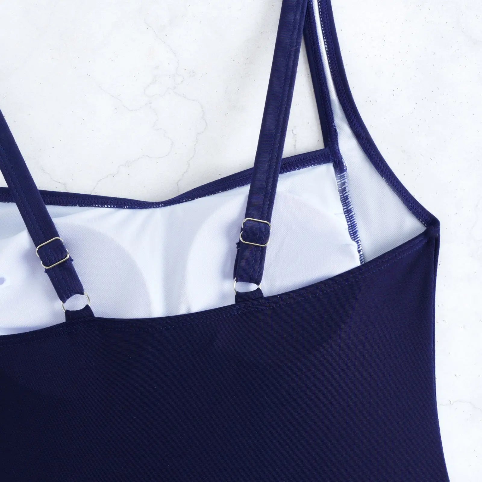 2026 Strappy Tankini Set Two Pieces Swimwear Female Beach Wear Swimsuit Women Bathers Bathing Swimming Swim Suit Beachwear