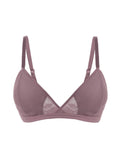 Leisure Triangle Cup Underwear Sexy and Comfortable Bra French wireless bralette breathable stylish bra
