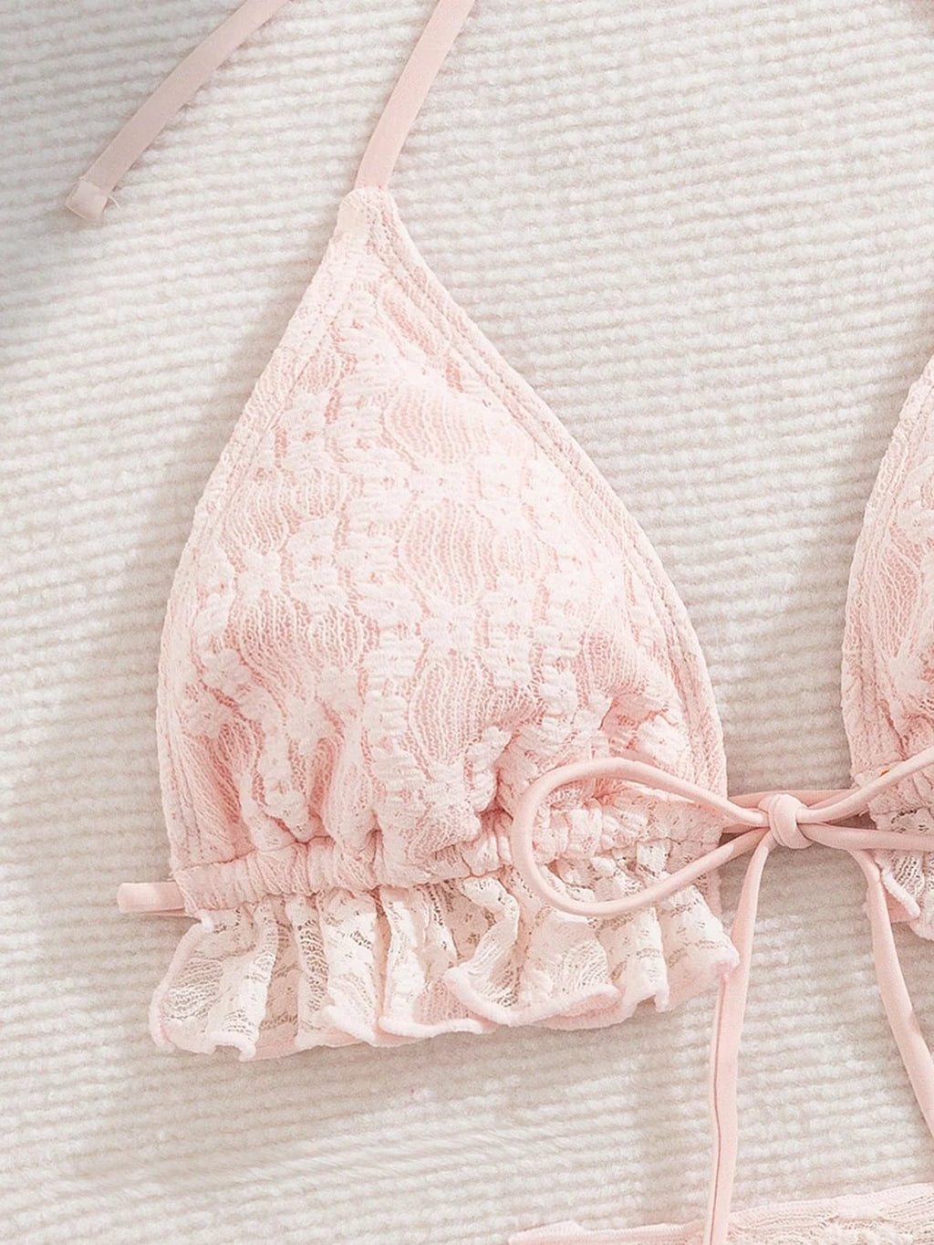 3 Pieces Triangle String Bikini 2026 Women & Tassel Beach Skirt Swimwear Female Sexy Swimsuit Beachwear Bathing Swimming Suit