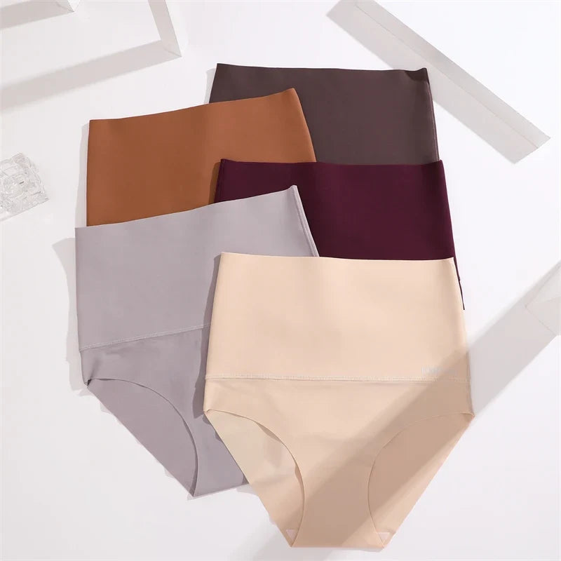 Women Seamless Shapewear Briefs High Waist Butt Lifter Women's Maillard Sexy Tummy Control Belly Shaping Lingerie Female Panty