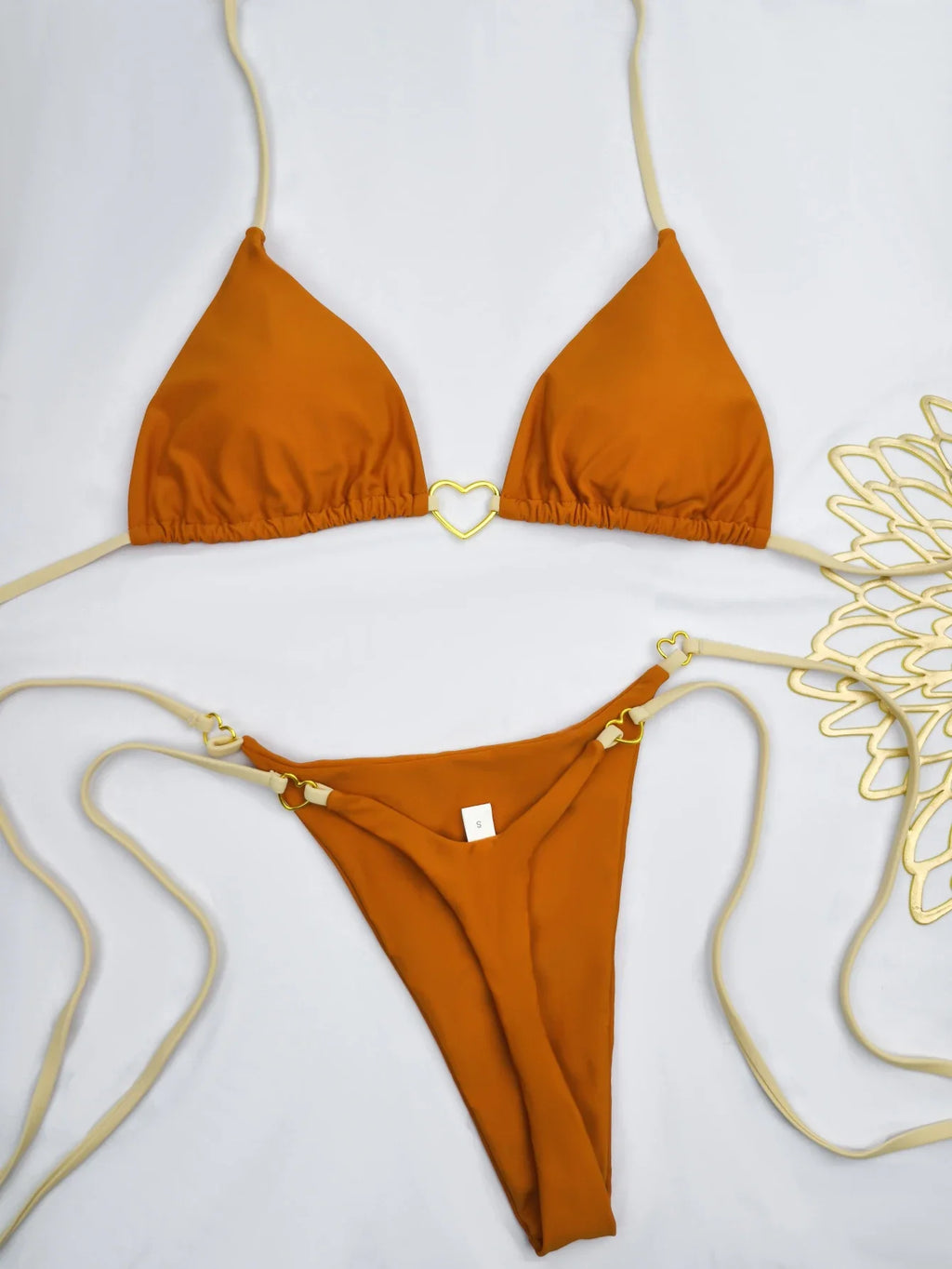 Triangle Thong Bikini 2026 Women Halter Swimsuit Solid Sexy Brazilian Swimwear Female Bathers Bathing Swimming Swim Suit Beach