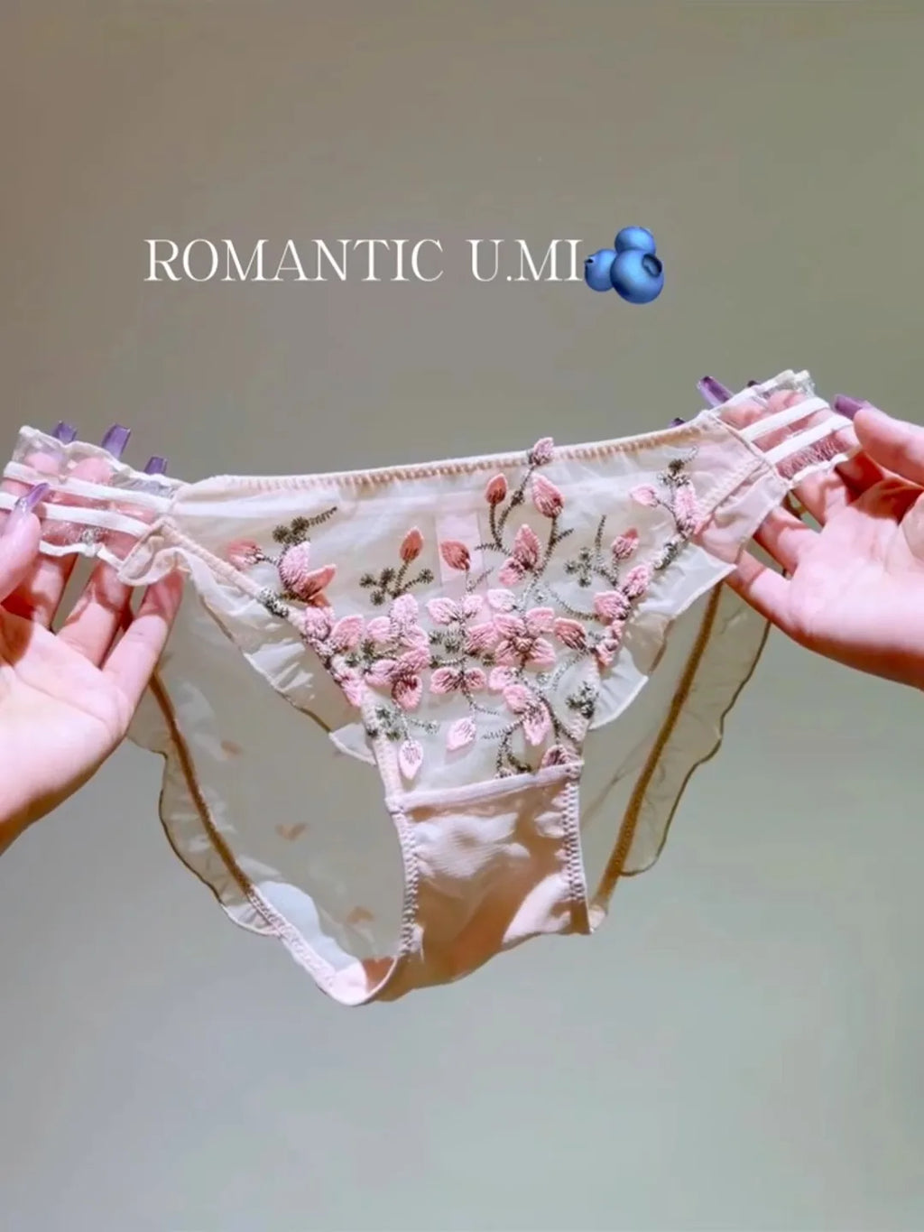 Women's low-waist underwear transparent breathable quick-drying girl's briefs