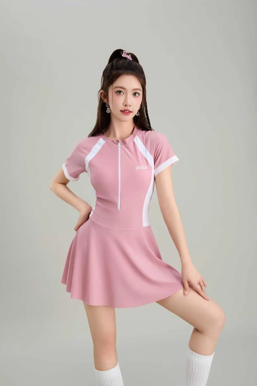 New Swimsuit for Women, Slightly Overweight, Plus Size Jumpsuit Style, Conservative and Slimming, Hot Spring Swimsuit Wholesale