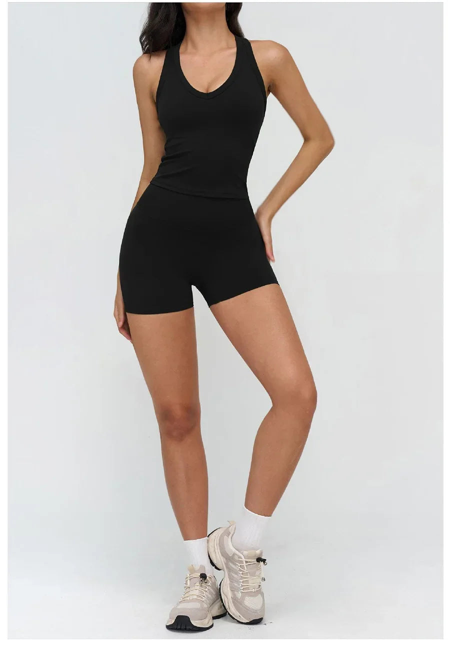 Yoga Clothes Set 2PCS Gym Crop Top Women Outfits Sports Bra High Waist Legging Fitness Suit Running Workout Tracksuit Sportswear