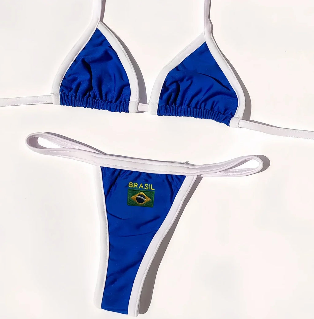 Extreme Mini Micro Brazilian Bikini Women Swimwear Female Swimsuit Two-pieces Bikini Set Thong Halter Bathing Suit Swim Lady