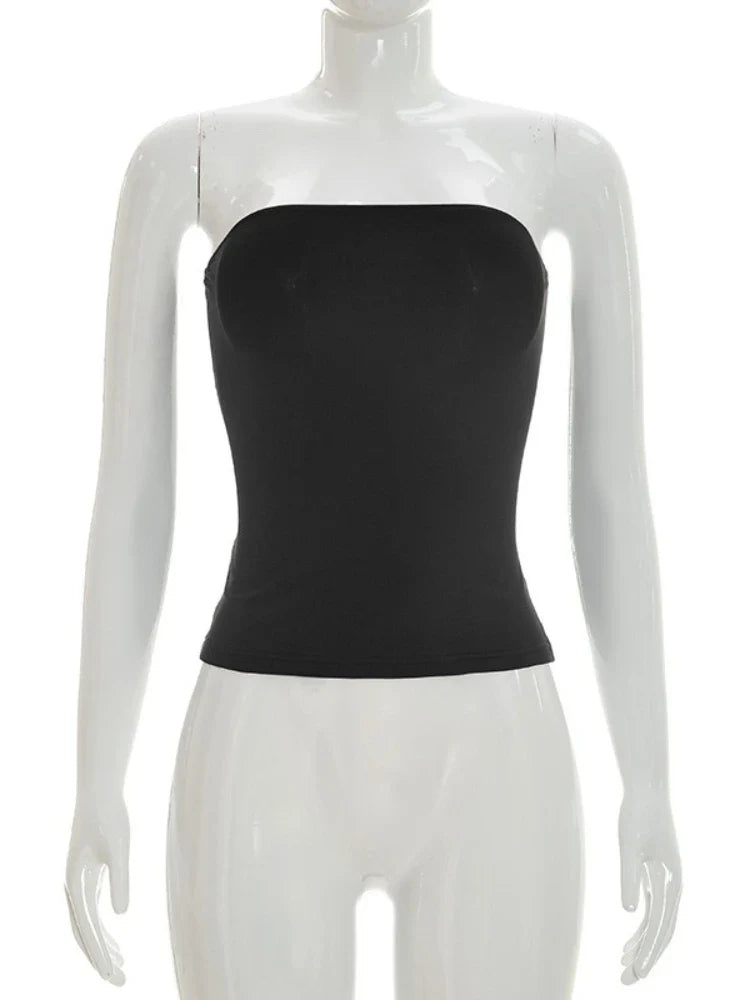 FDYOUI Woman Black Corset with Cover-ups 2-piece Sets Chic Sexy Hollow Out Evening Party Tops Female Blouses Shirts High Street