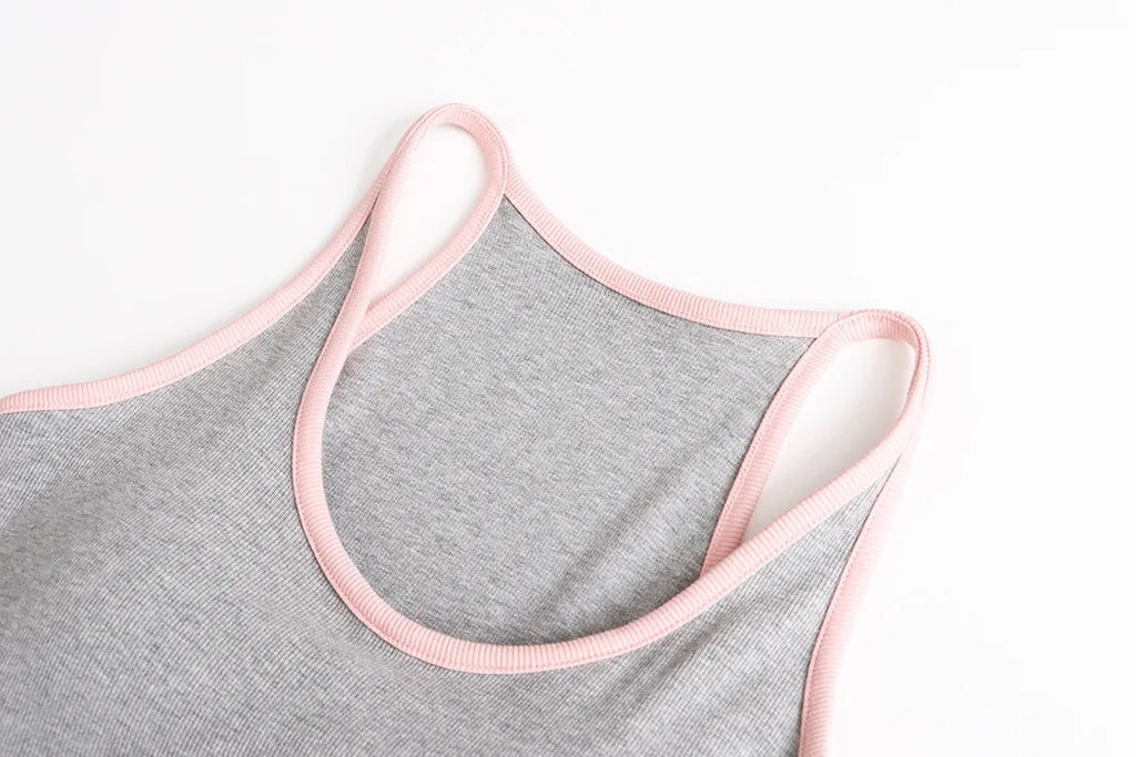 Sports vest U-neck slim fit camisole bottoming T-shirt