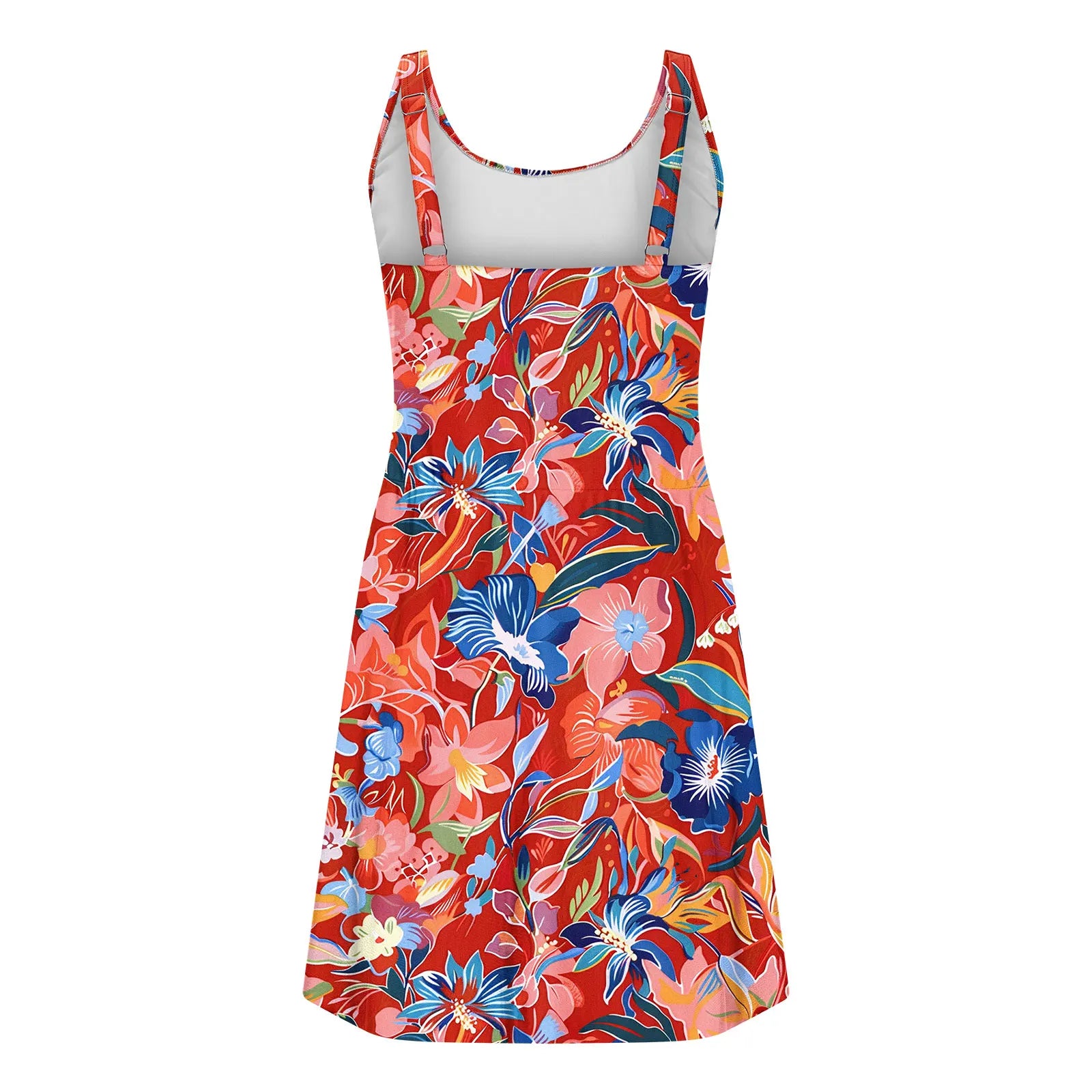 2026 Printed Floral Swimsuit Women Two Piece Beach Dress Swimwear Female Sexy Bathers Bathing Swimming Swim Suit Beachwear XXL