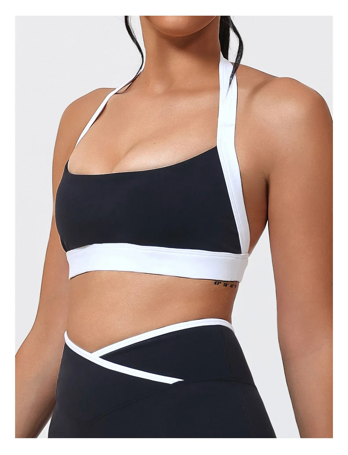 Women Halter Sports Bra Push Up Strappy Sexy Open Back Gym Crop Top Padded Women's Underwear Fitness Workout Yoga Tank Tops