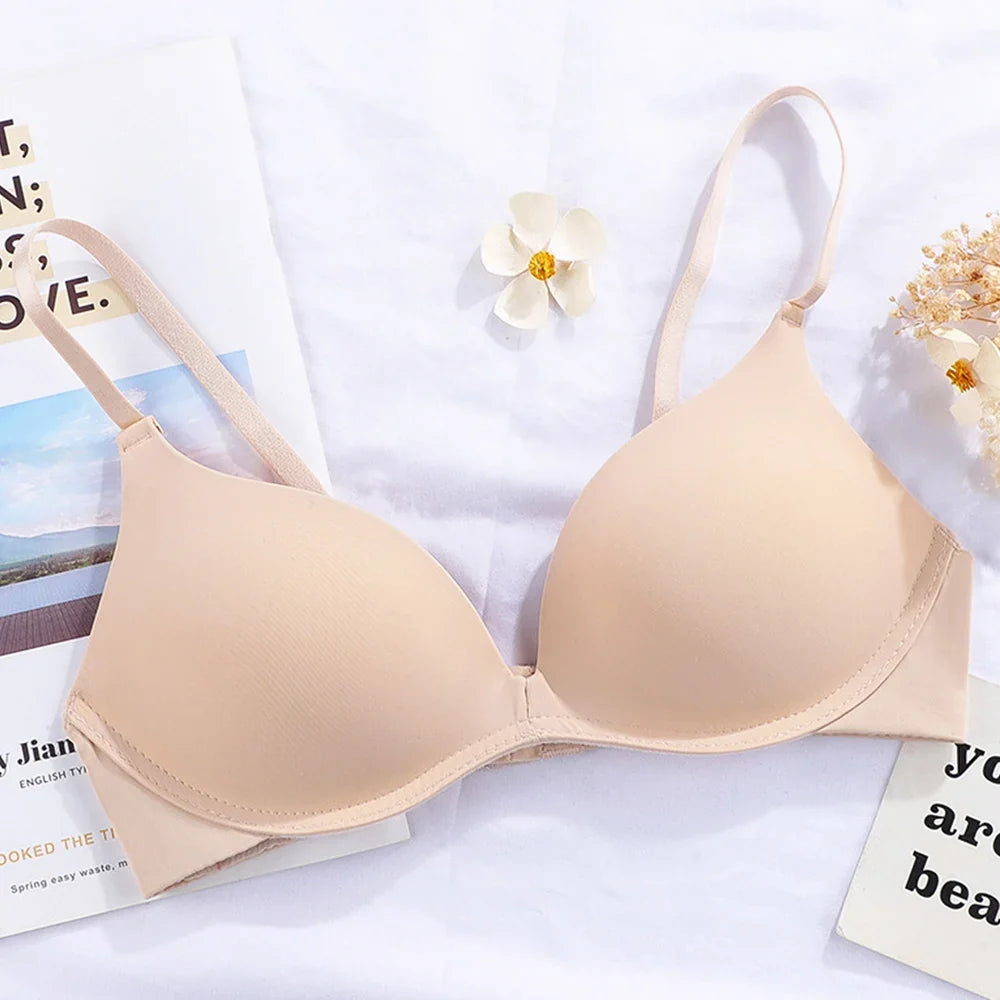 Womens Bra Wireless Gather Lingerie Sexy Bralette Underwear Development Stage Bras BH Tops Size AAA AA A B Cup
