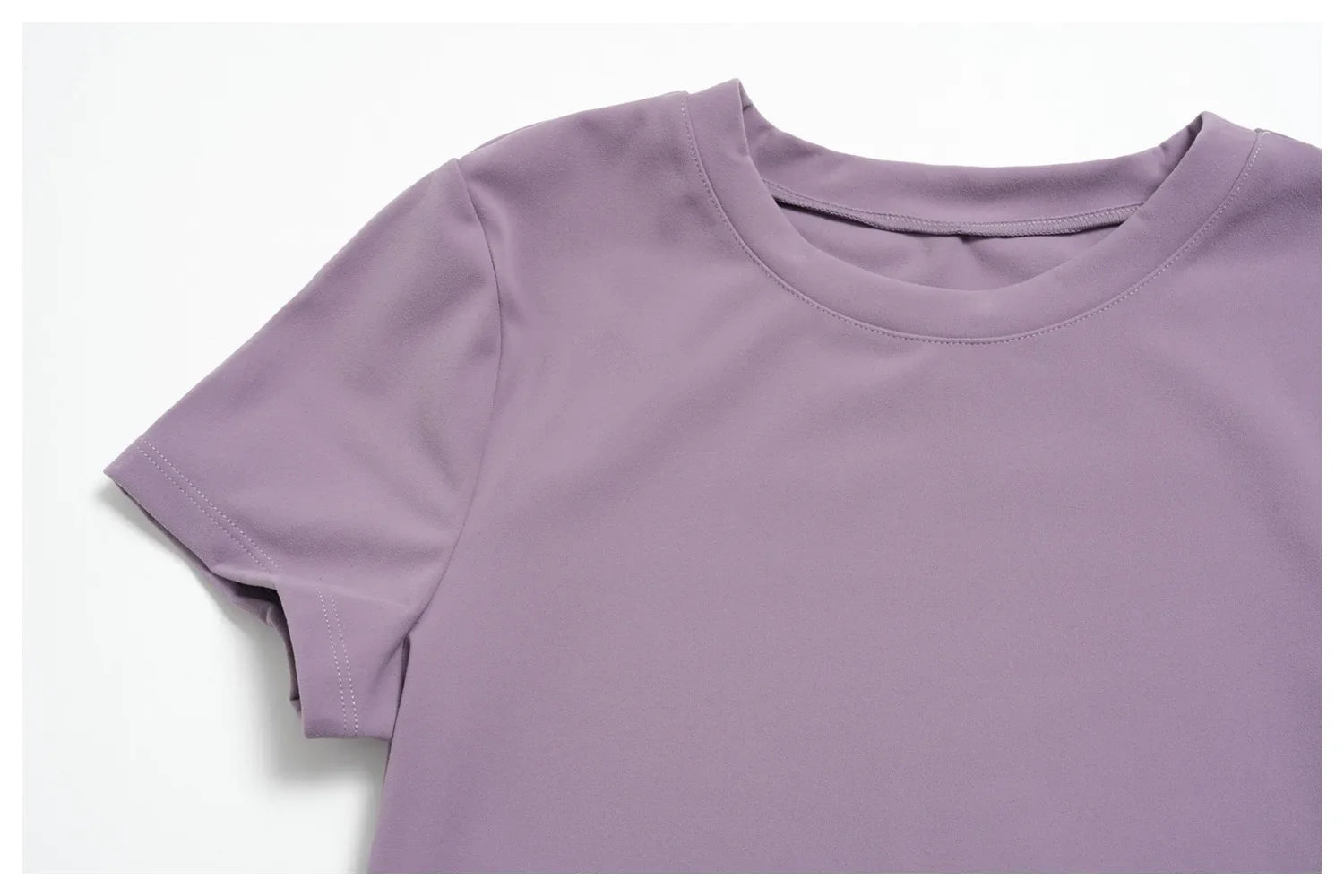 Creamy 2 Pieces Workout Suit Women Yoga Outfits Short Sleeve O Neck Slim Sports T Shirts High Waist Flare Pants Gym Fitness Sets