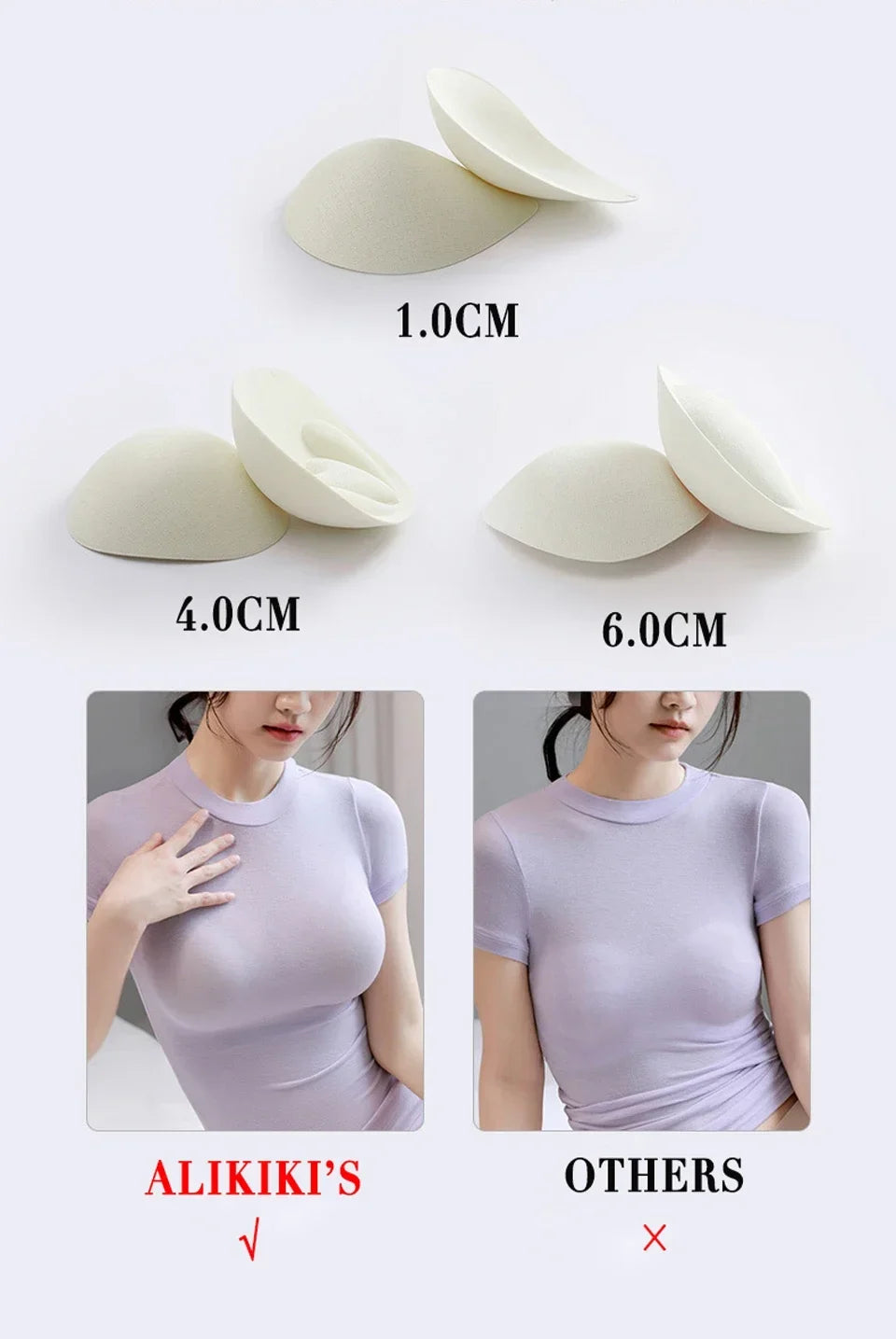 Deep V Jelly Bras Wireless Comfortable Supportive Bra No Underwire Push Up Bralette Seamless Underwear for Women