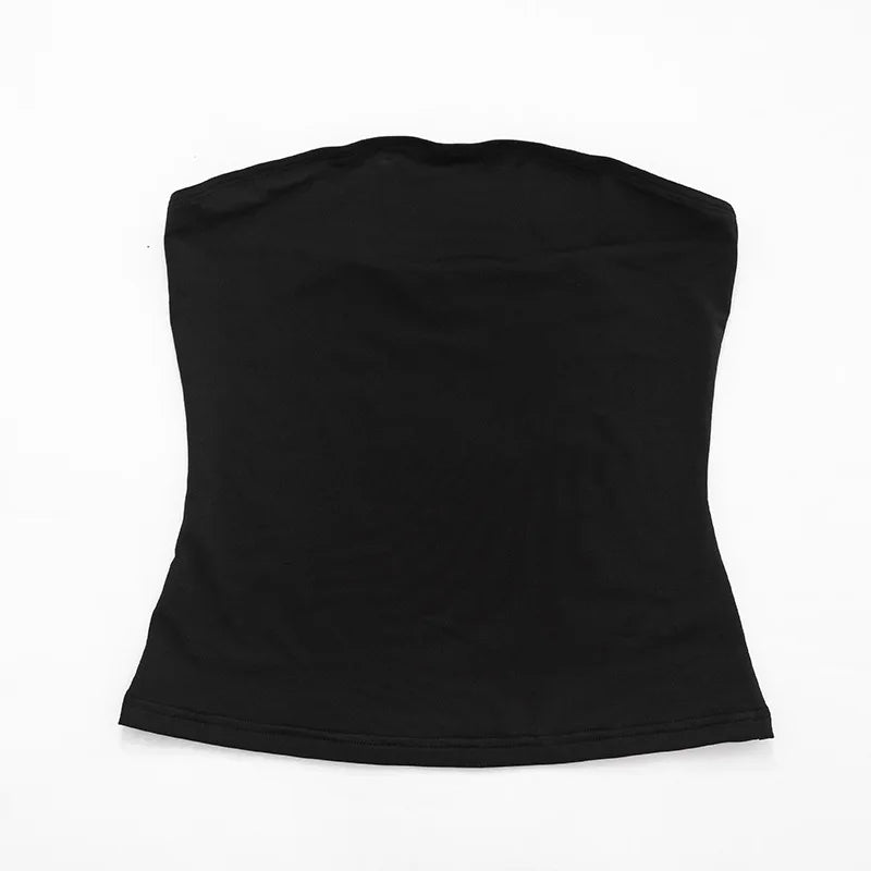FDYOUI Woman Black Corset with Cover-ups 2-piece Sets Chic Sexy Hollow Out Evening Party Tops Female Blouses Shirts High Street