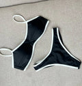 2026 Sexy Bikini Women Swimsuit Female Swimwear Bandeau Biquini Bathing Suit Shiny Swimming Suits Halter Bodysuit Beachwear