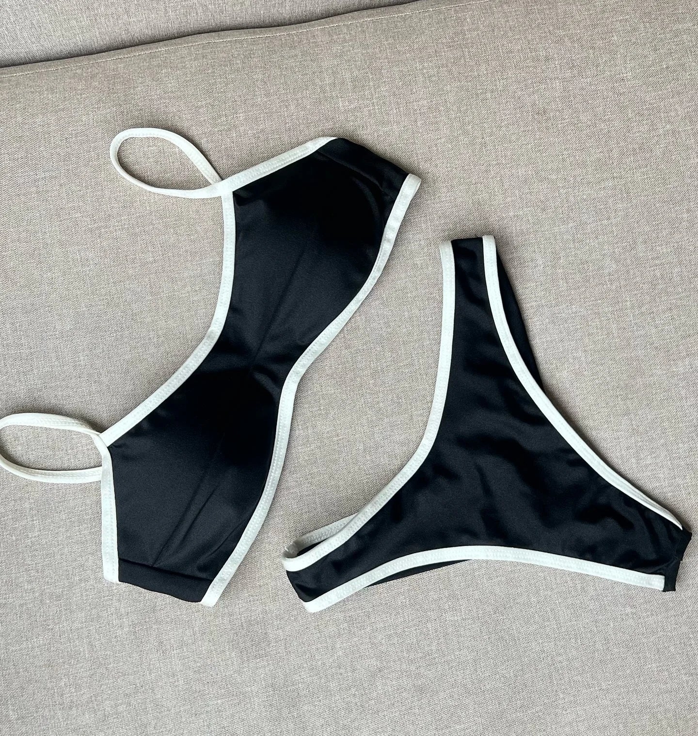 2026 Sexy Bikini Women Swimsuit Female Swimwear Bandeau Biquini Bathing Suit Shiny Swimming Suits Halter Bodysuit Beachwear