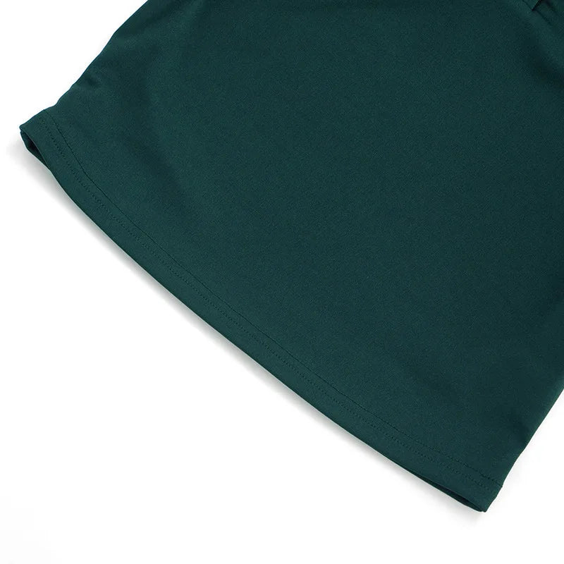 Women's suit sports casual short-sleeved polo shirt and skirt two-piece suit