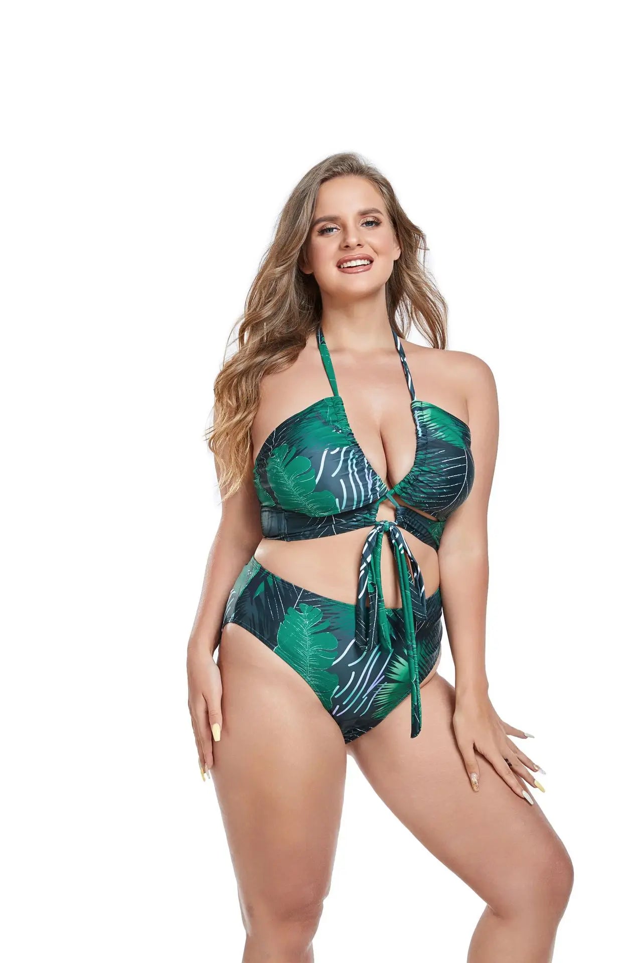 Oversize Bikini Set for Women 2026 Red Leopard Print Criss Cross Push Up Mesh Skirt 3 Piece Swimsuit Beach Bathing Suit Swimwear