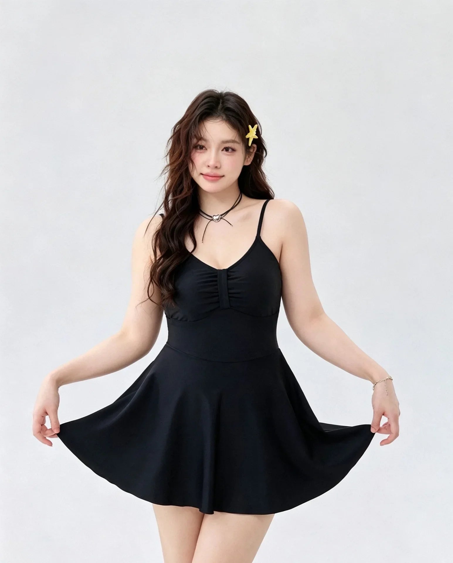 Plus fat plus size swimsuit long-sleeved swimsuit cover-up one-piece slimming and slimming cover the flesh plus fat swimsuit