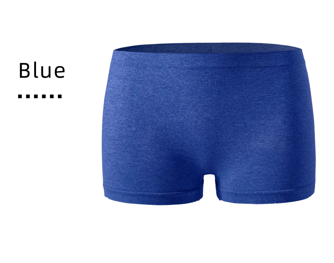 Women's underwear, compression pants, sports shorts, solid color underwear, comfortable and close fitting flat underwear