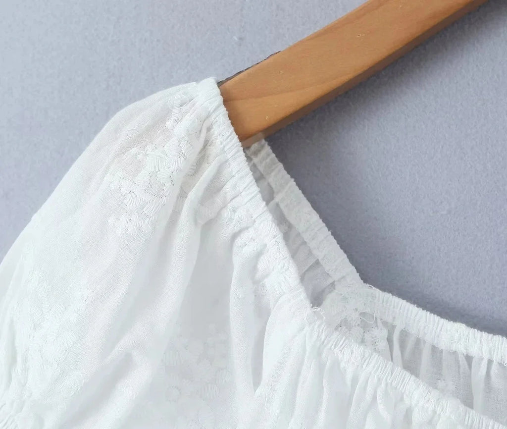 Lace Skirt Set Dress Summer Women Beach Holiday Sexy Cotton Matching Set Outfits Spring White 2 Pcs Vestidos Female Set 2025