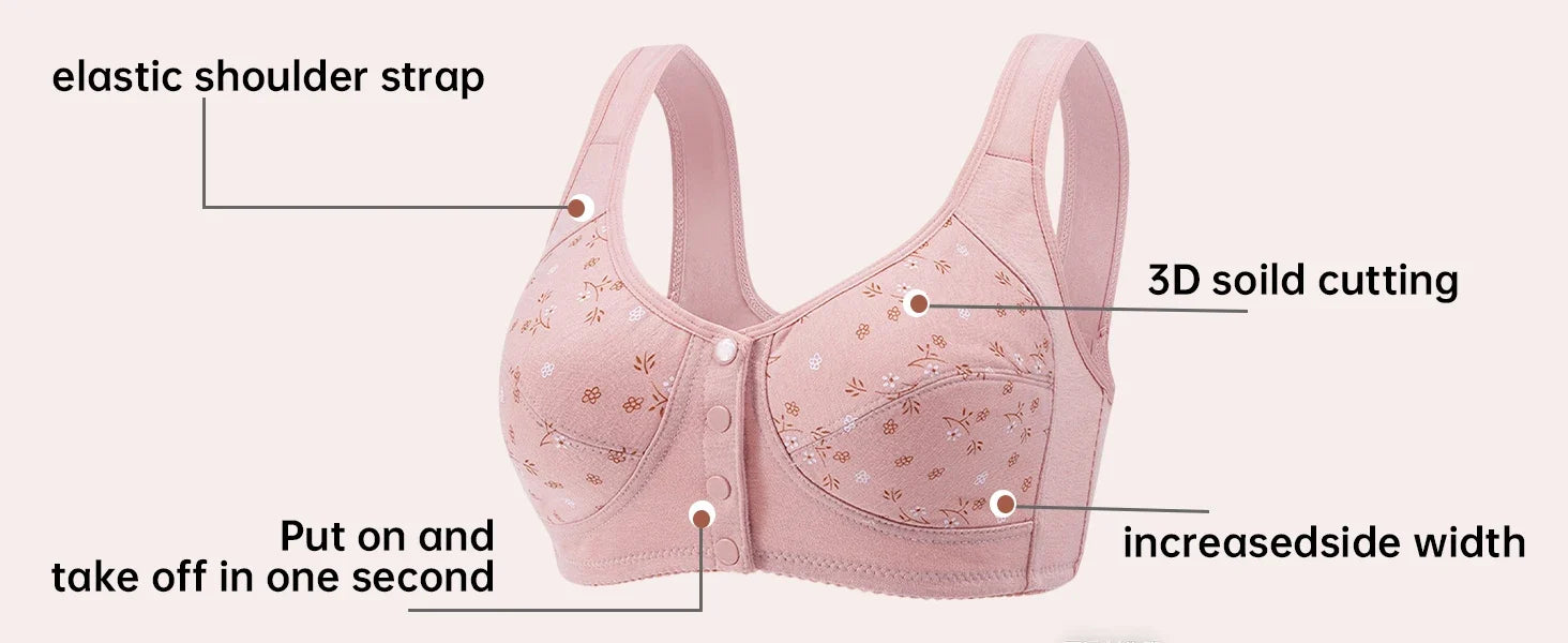 7pcs Elegant Lace Push Up Bras Set, Seamless Breathable Lace Bras for Plus Size Women, All-Day Wear, Multi-Occasion Outfits