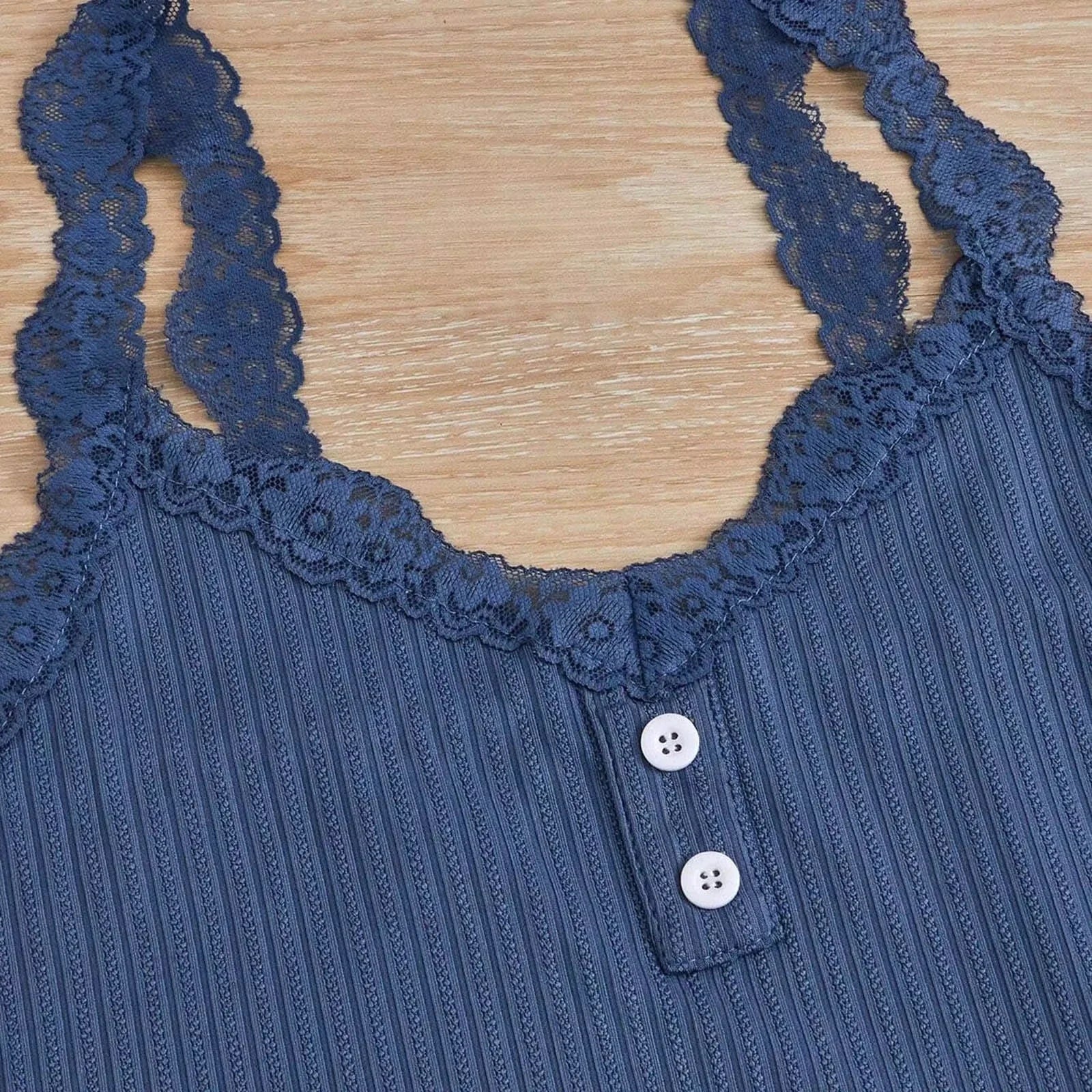 3PCS Pajamas Set for Women Sleepwear Solid Vest Shorts and Pants Paired with Lace Splicing for Homewear Loungewear