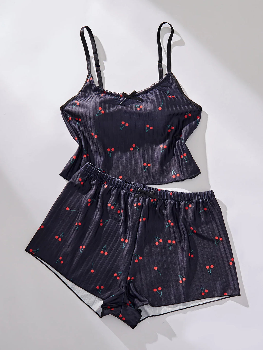 Ladies Sleepwear Set Strap Top And Short Pants Home Clothes Comfortable Soft Material Women's Nightgown Outfit