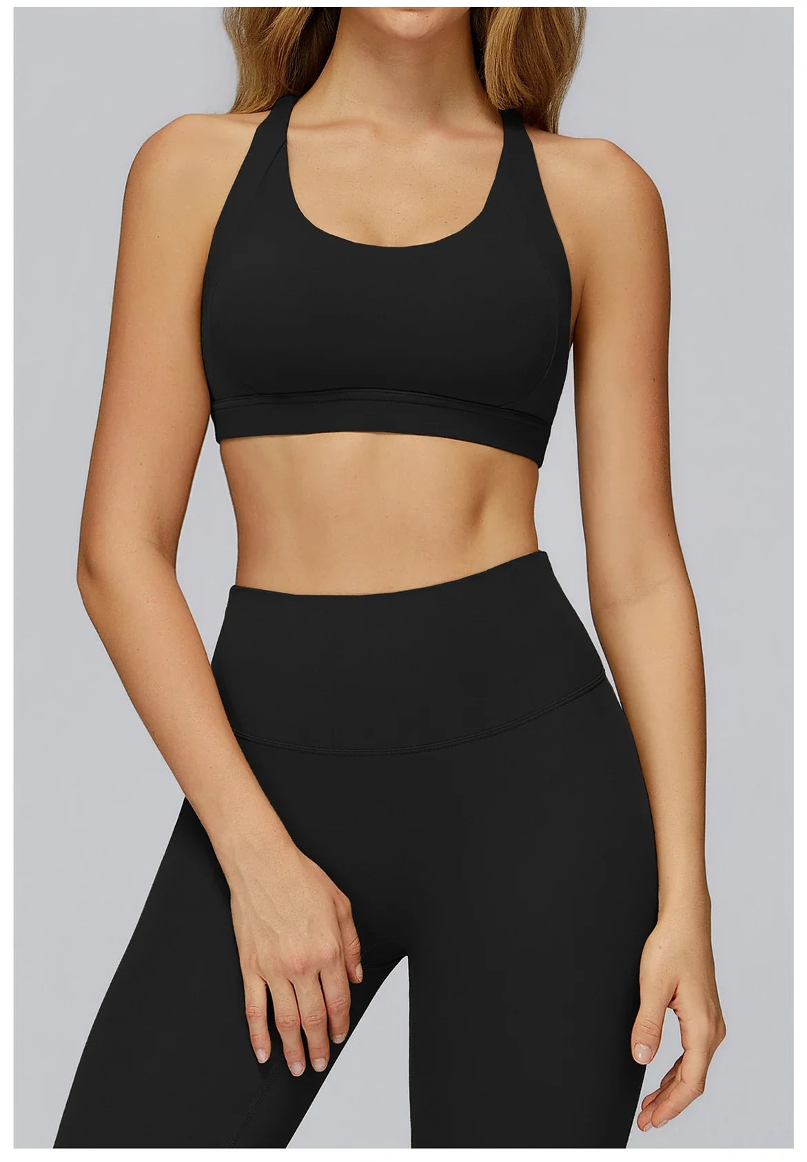 Women Sports Bra Back Cross Top Push Up Fitness Yoga Bra Underwear Sport Tops For Women Breathable Running Vest Bralette Gym Bra