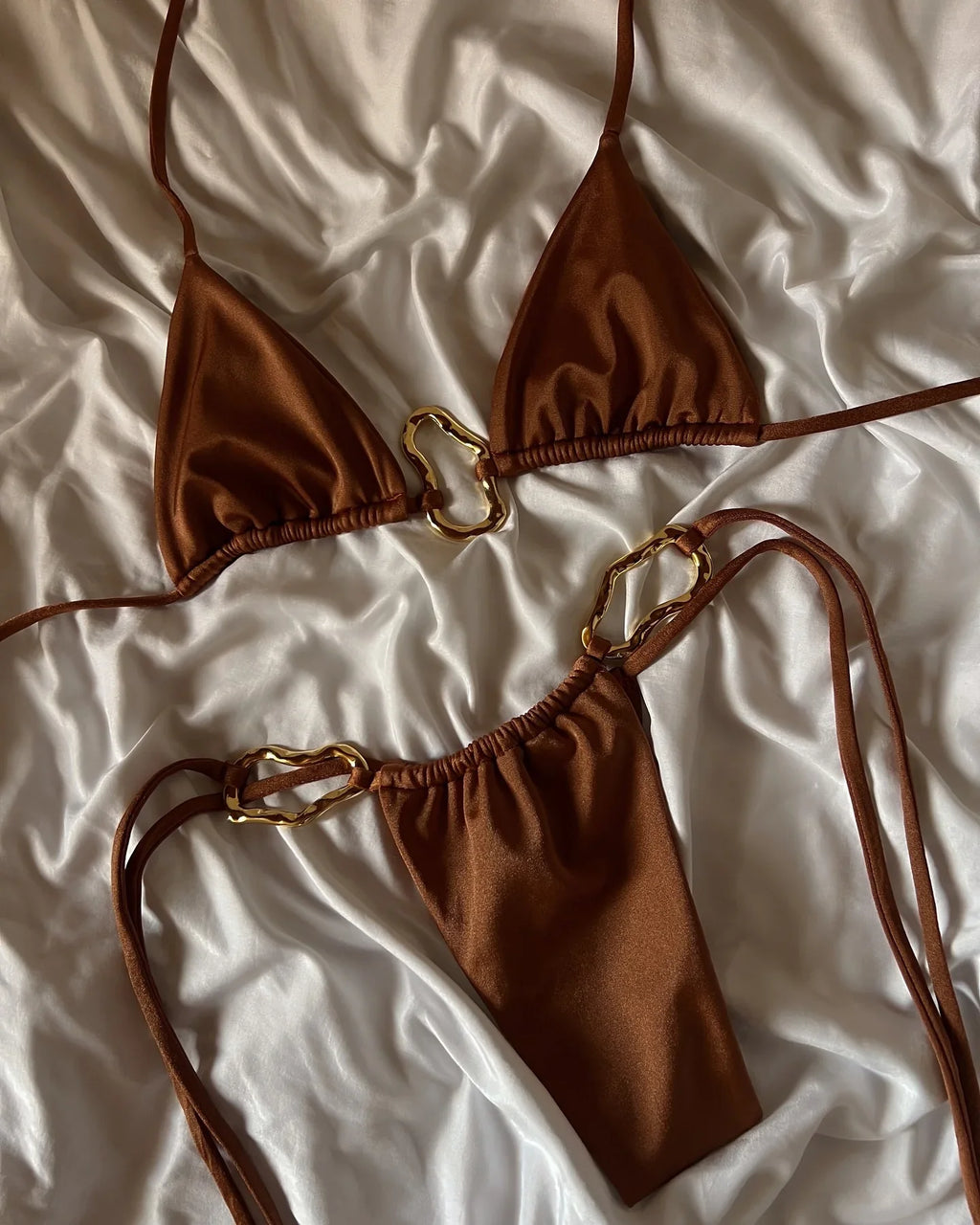 Micro Bikini Push Up Women Swimsuits 2025 Sexy Swimwear Solid Halter Bikini Set Brazilian Biquini Push Up Beachwear Female
