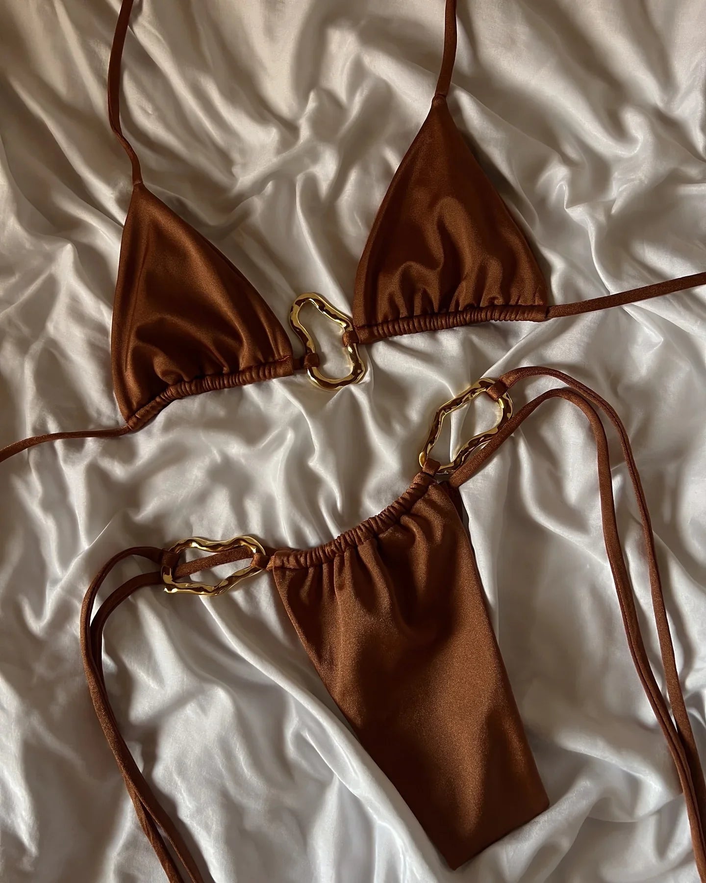Micro Bikini Push Up Women Swimsuits 2025 Sexy Swimwear Solid Halter Bikini Set Brazilian Biquini Push Up Beachwear Female