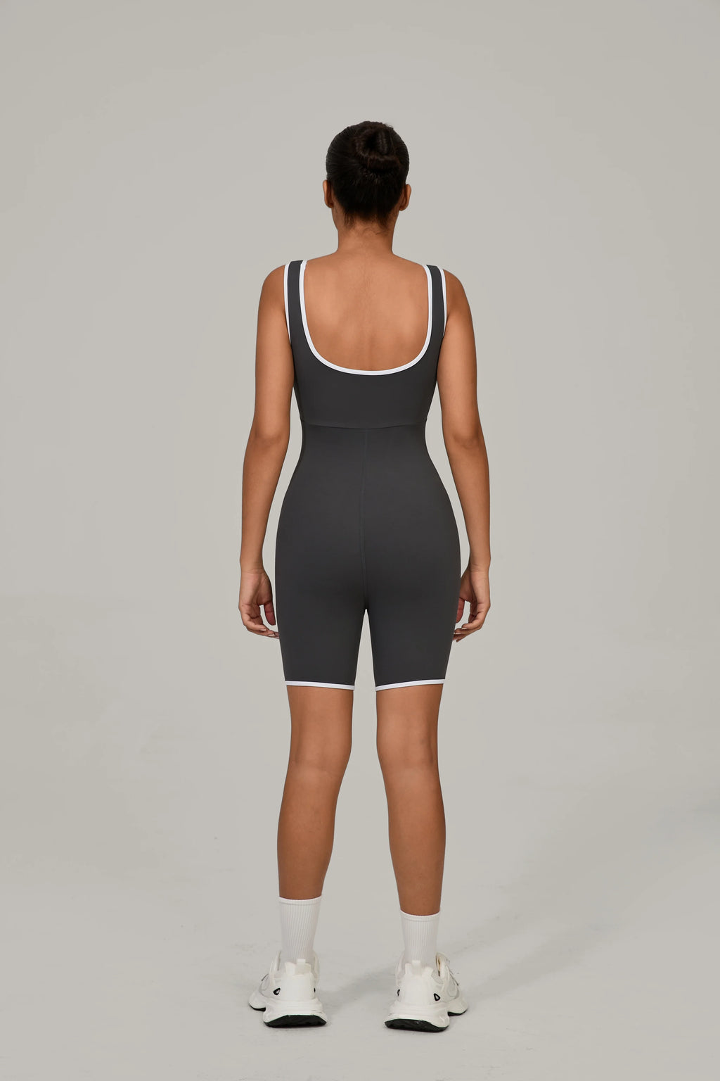 Women's Sports Jumpsuit Yoga Fitness Combination Lift Buttocks Bare Back High Elasticity Gym Sexy Sports Jumpsuit Gym Romper