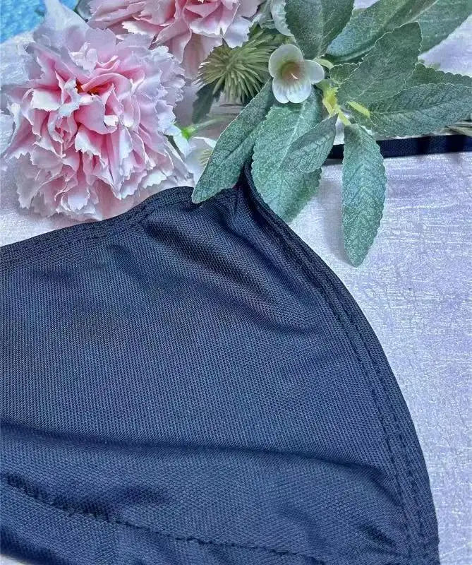Women's Sexy Beach Bath Sunbathing Rope Two Piece Bikini Swimsuit Sexy Swimsuit Halter Neck Triangle Top String Bikini Set